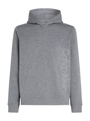 Mikina CALVIN KLEIN Graphic Sweat Hoodie Šedá | 00GMF4W340-P7E, 3