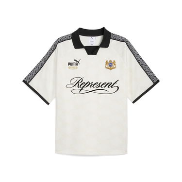 Dres Puma REPRESENT KING Collared Football Jersey Biela | 633784_31, 5