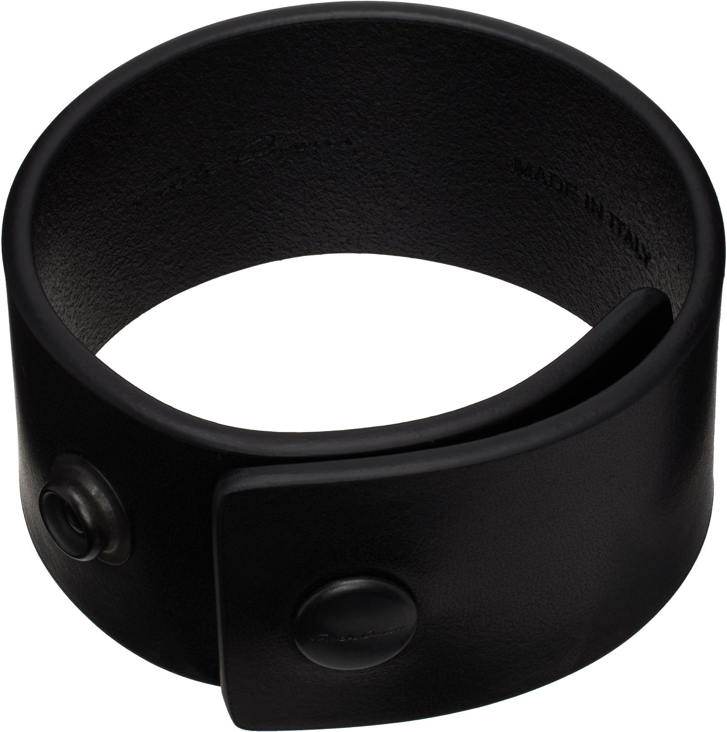 Náramok Rick Owens Rick Owens Hollywood Anthem Cuff Bracelet Čierna | RA01E0601 LGELBH, 1