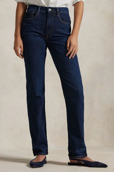 Košeľa Polo by Ralph Lauren High Waisted Jeans Biela | 211969407, 1