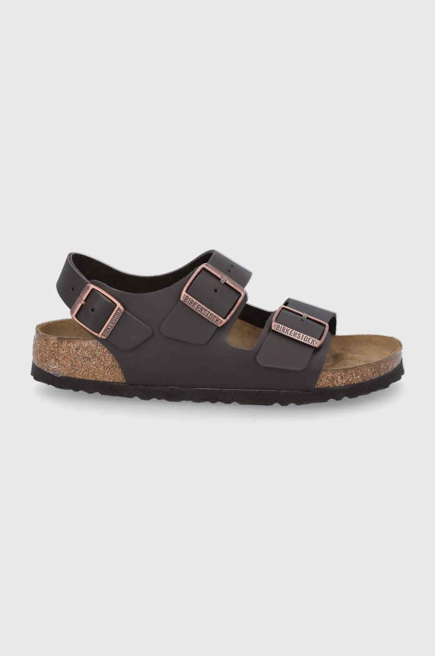 Tenisky a topánky Birkenstock Birkenstock Milano Leather Sandals Hnedá | 34103, 0