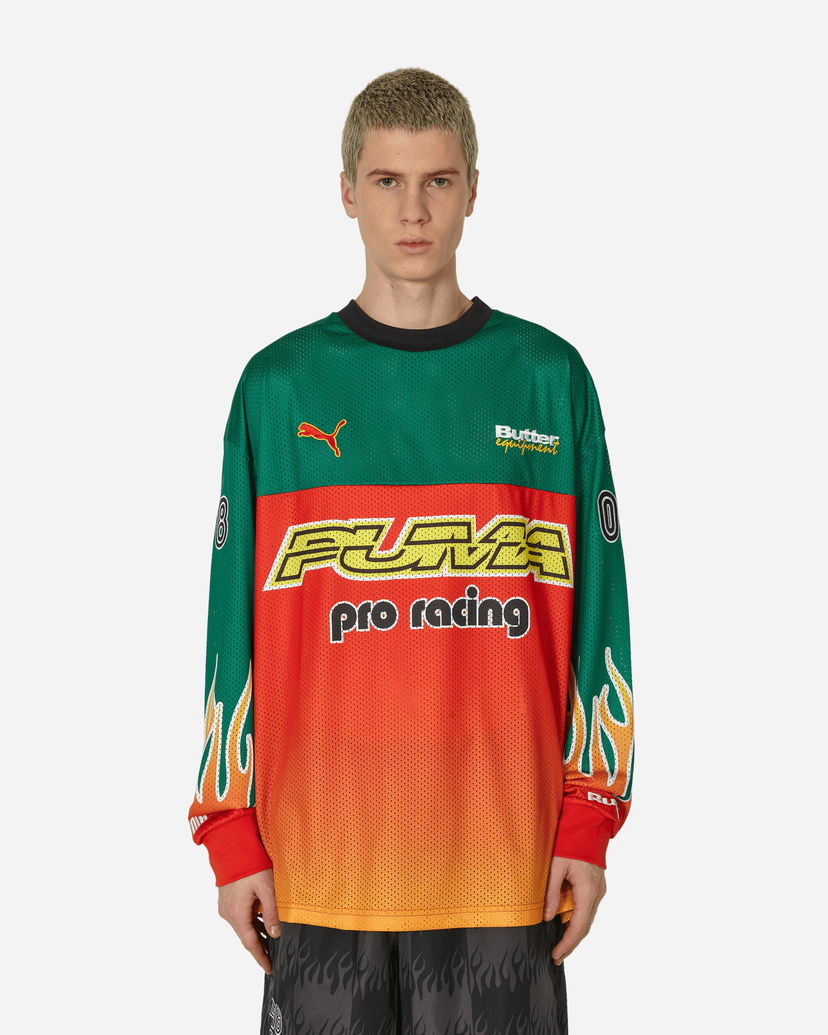 Košeľa Puma Butter Goods Longsleeve Zelené | 625618-11