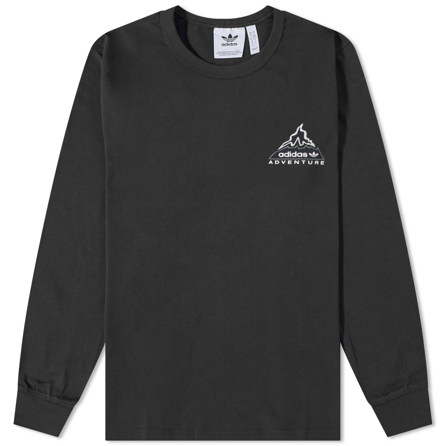 Mikina adidas Originals Men's Long Adventure Volcano Čierna | IJ0713, 0