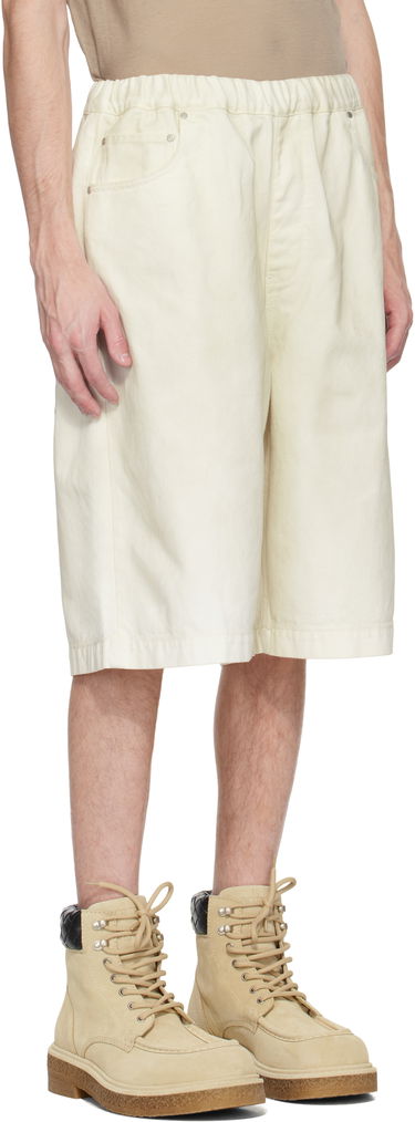 Šortky Entire Studios Entire Studios Spar Denim Shorts Béžová | ESU-S25-11008-BO, 1
