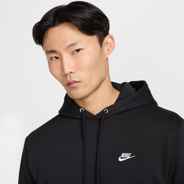 Mikina Nike Nike Club Fleece Hoodie Čierna | FN3859-010, 4
