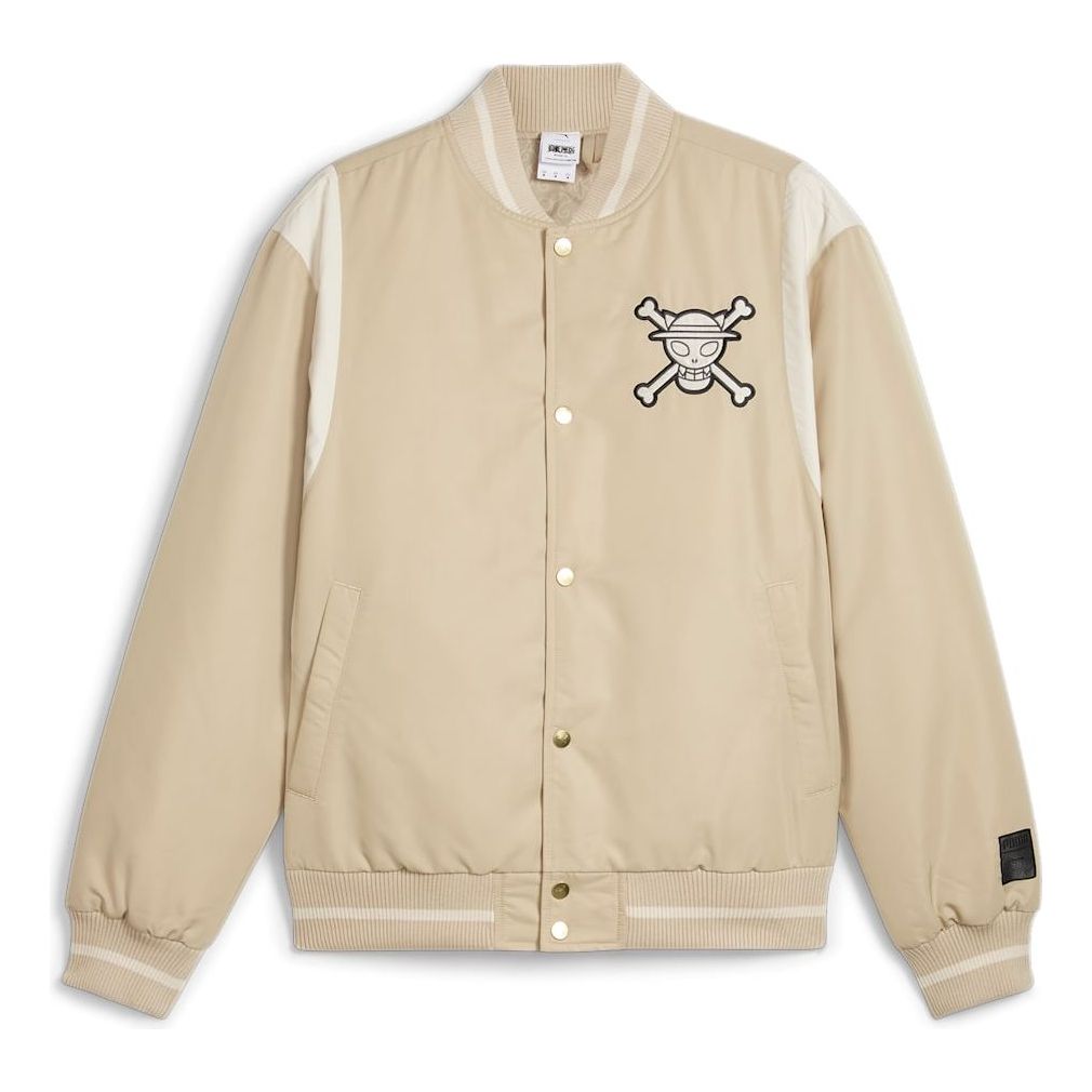 Bomber bunda Puma One Piece Baseball Jacket Béžová | 624675-90, 0