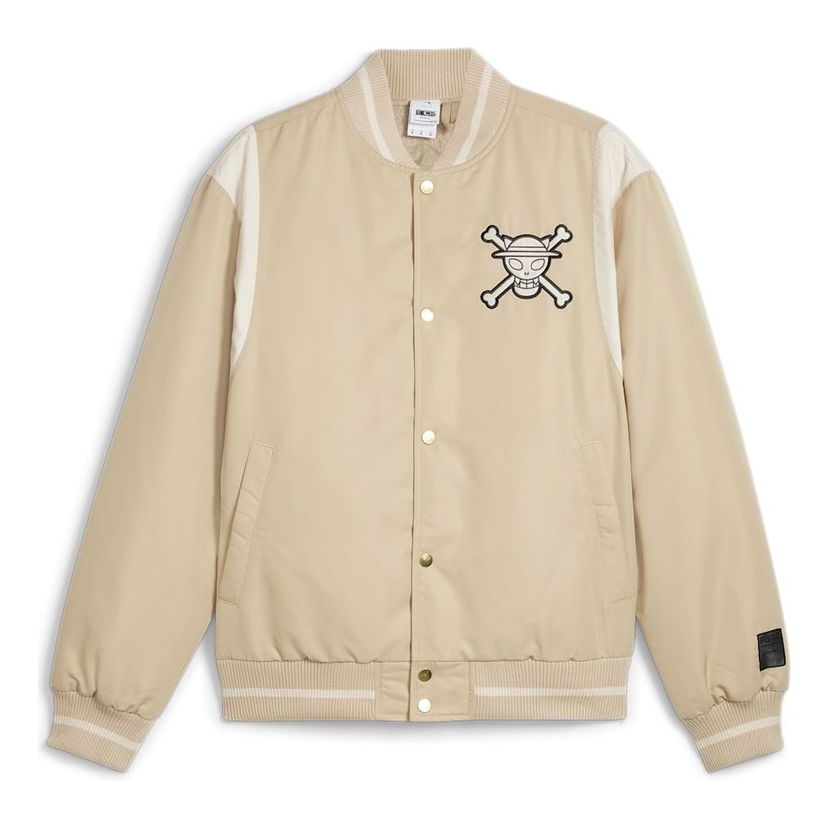 Bomber bunda Puma One Piece Baseball Jacket Béžová | 624675-90