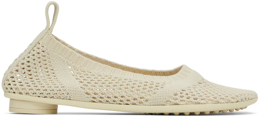 Oblečenie Bottega Veneta Bottega Veneta Atomic Ballerina Flats Béžová | 787053 V3XY0, 0