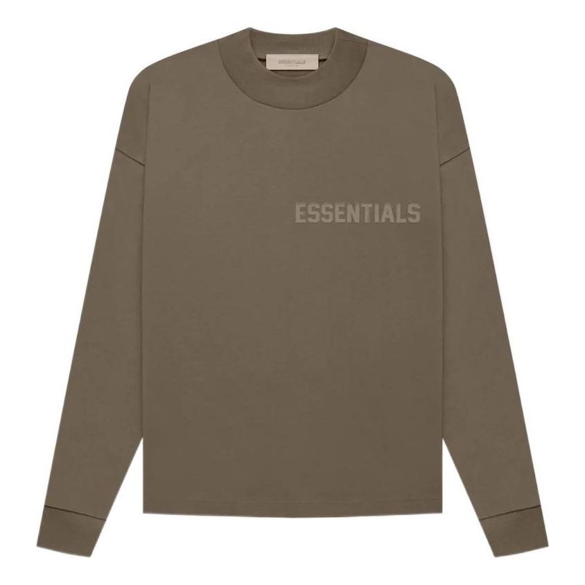 Sveter Fear of God Essentials Long Sleeve Tee Zelené | FOG-FW22-478, 0