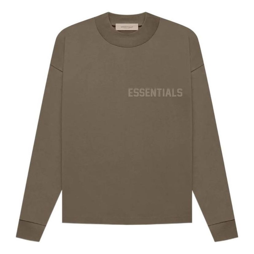 Sveter Fear of God Essentials Long Sleeve Tee Zelené | FOG-FW22-478