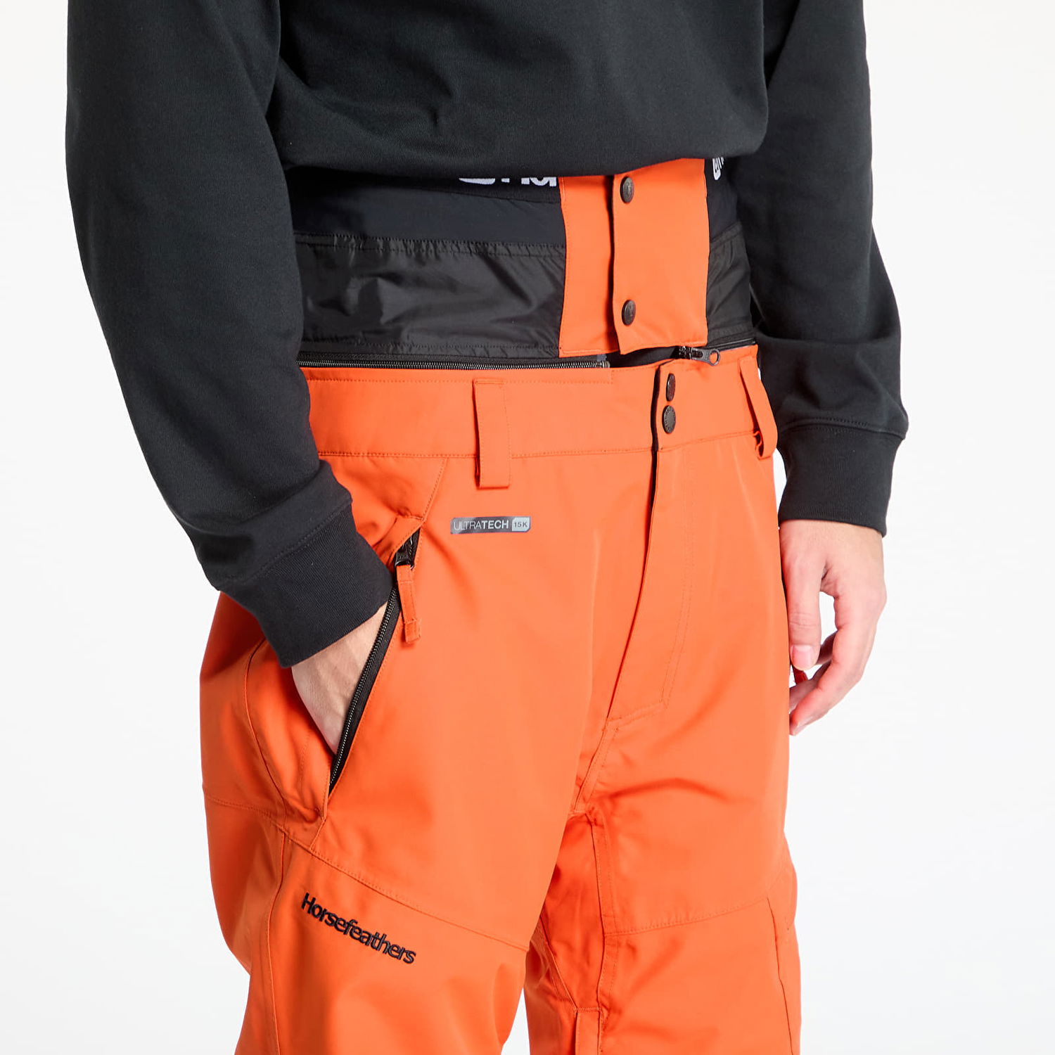 Nohavice Horsefeathers Horsefeathers Charger Snowboard Pants Oranžová | OM298P, 1