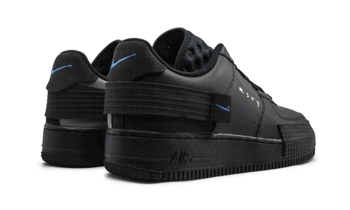 Tenisky a topánky Nike Air Force 1 Type "Black Photo Blue" Čierna | AT7859-001, 1