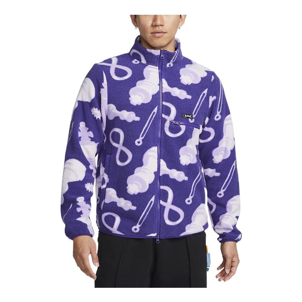 Sveter Nike LeBron Fleece Jacket Fialová | DQ6127-547, 0