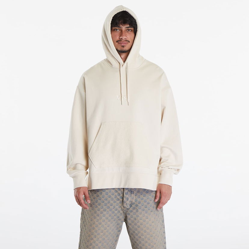 Mikina Vans Baggy Fleece Po LX Hoodie Creme Brulee Béžová | VN000GVSCHW1