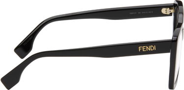 Slnečné okuliare FENDI Lettering Rectangle Glasses Čierna | FE50127IW54001 192337228438, 1