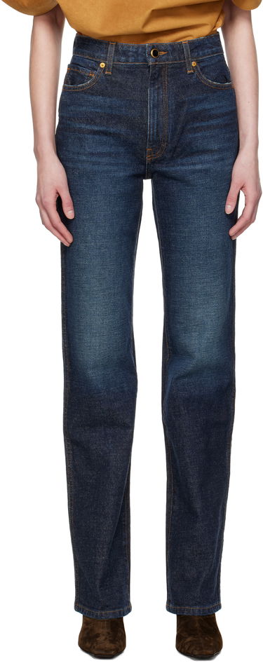 Džínsy Khaite KHAITE Danielle Stretch Jeans Modrá | 1032916010, 0