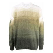 Off-White Gradient Loose Fit Wool Sweater