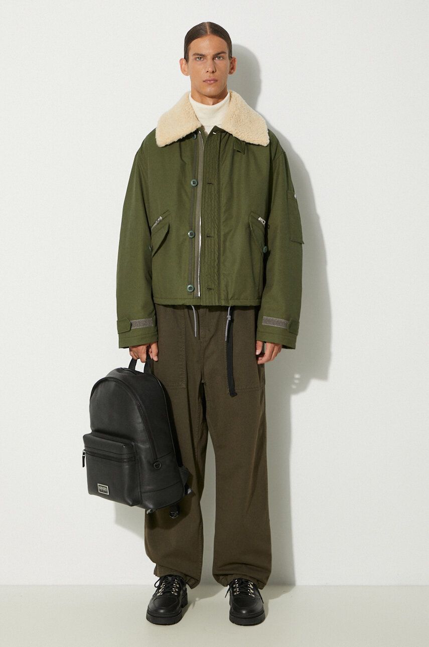 Bomber bunda KENZO Army Blouson Jacket Zelené | FE65BL1499OB.51, 1