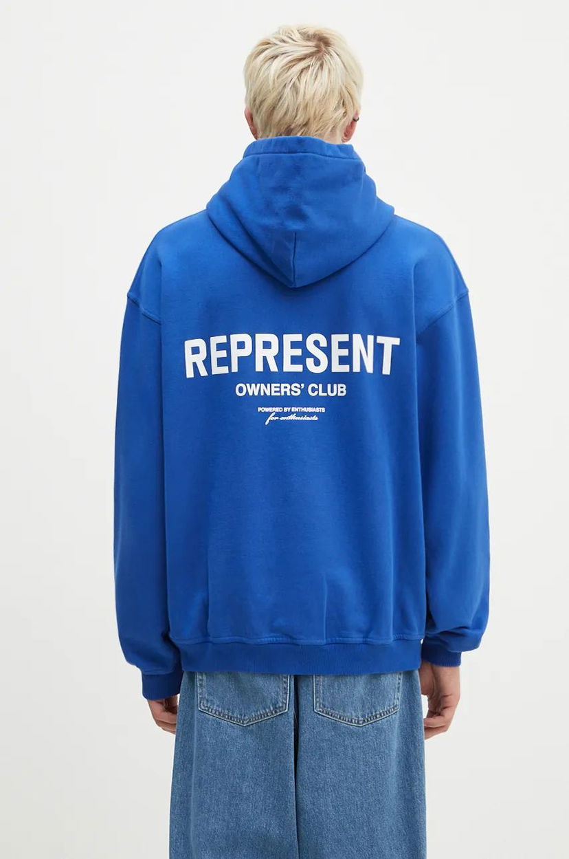 Mikina Represent Clo Owners Club Hoodie Modrá | OCM41113.109