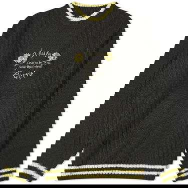 Sveter Patta Loves You Cable Knit Zelené | POC-AW23-LOV-YOU-CKS-002, 0