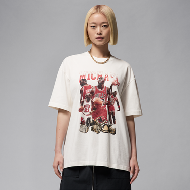 Tričko Jordan Jordan Loose Fit Graphic T-Shirt Biela | HJ0190-133, 2