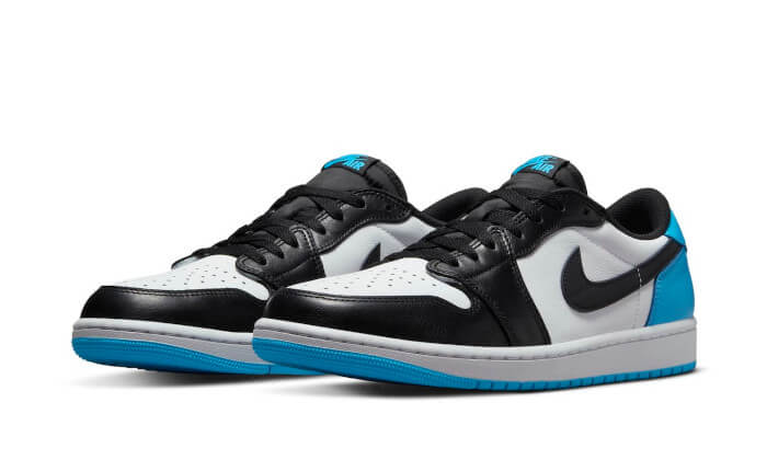 Air Jordan 1 Low "Black Dark Powder Blue"