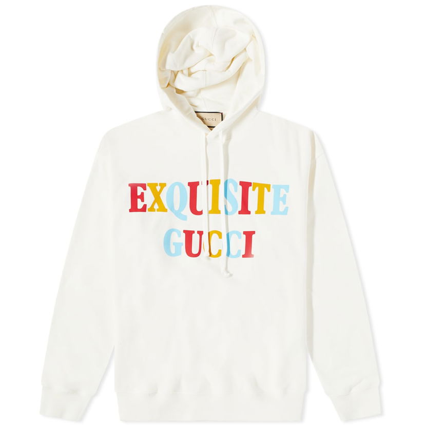 Mikina Gucci Gucci Exquisite Hoody Biela | 700120-XJEXD-9095