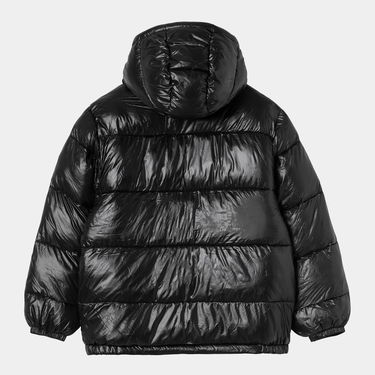 Prešívaná bunda Carhartt WIP Benson Puffer Hooded Jacket Čierna | I035370_9, 6