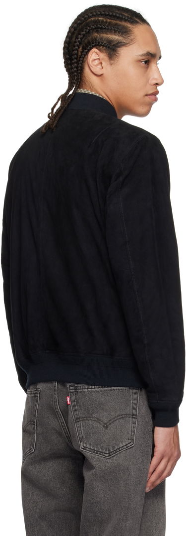 Bomber bunda Polo by Ralph Lauren Polo Ralph Lauren Suede Bomber Jacket Navy | 710963338002, 2