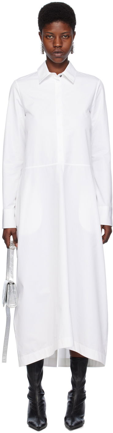 Šaty Jil Sander Dress Biela | J04CT0005_J45002, 0