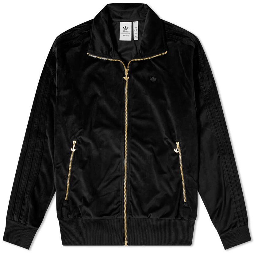 Súprava adidas Originals Velour Track Top Čierna | H09180