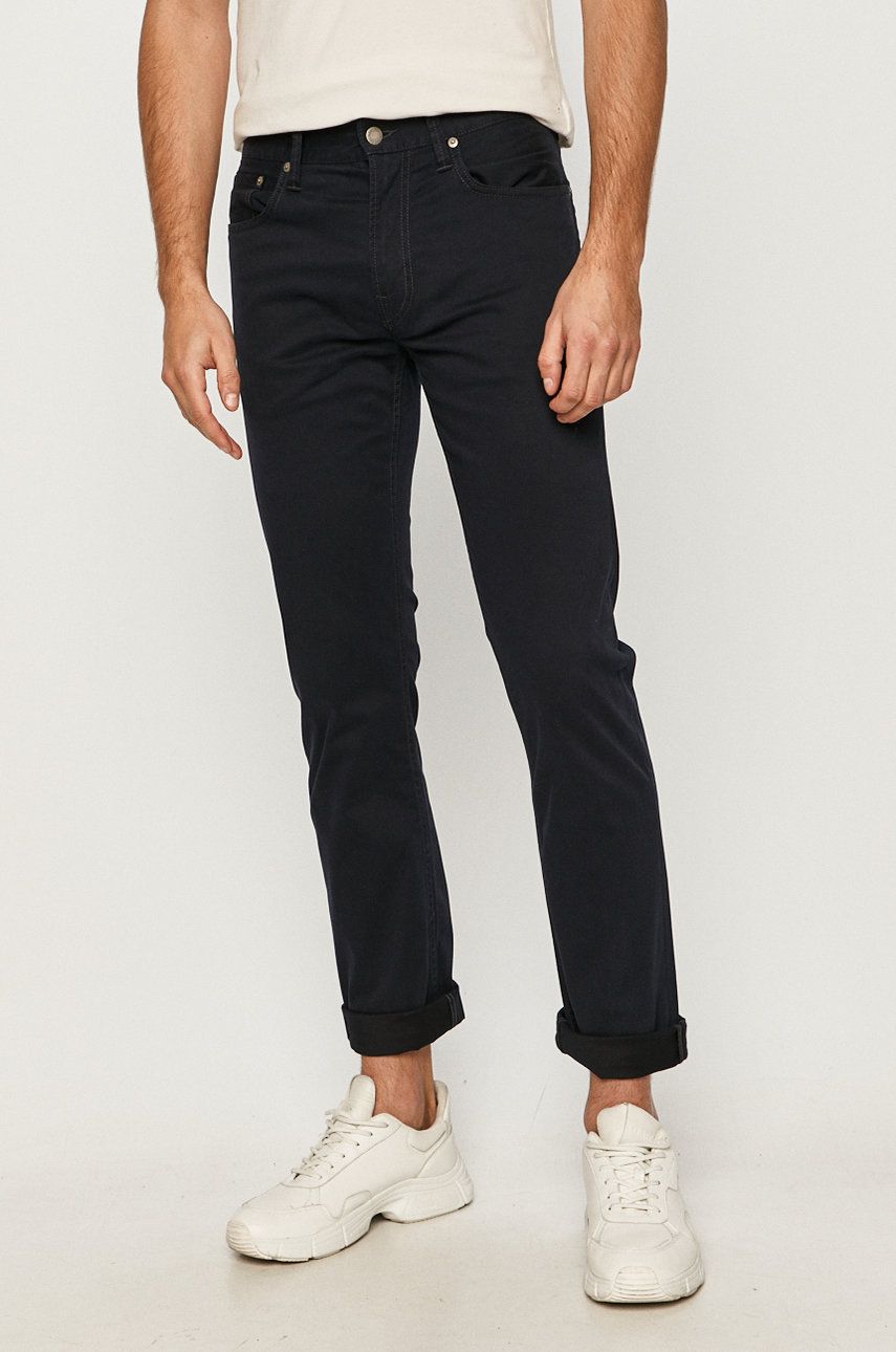 Džínsy Polo by Ralph Lauren Polo Ralph Lauren - Sullivan Slim-Fit Stretch-Cotton Chinos Navy | 710671097001, 0