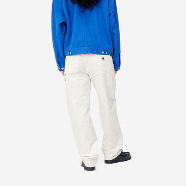 Nohavice Carhartt WIP Pierce Pant Straight "Off-White rinsed" Biela | I026588_350_02, 2