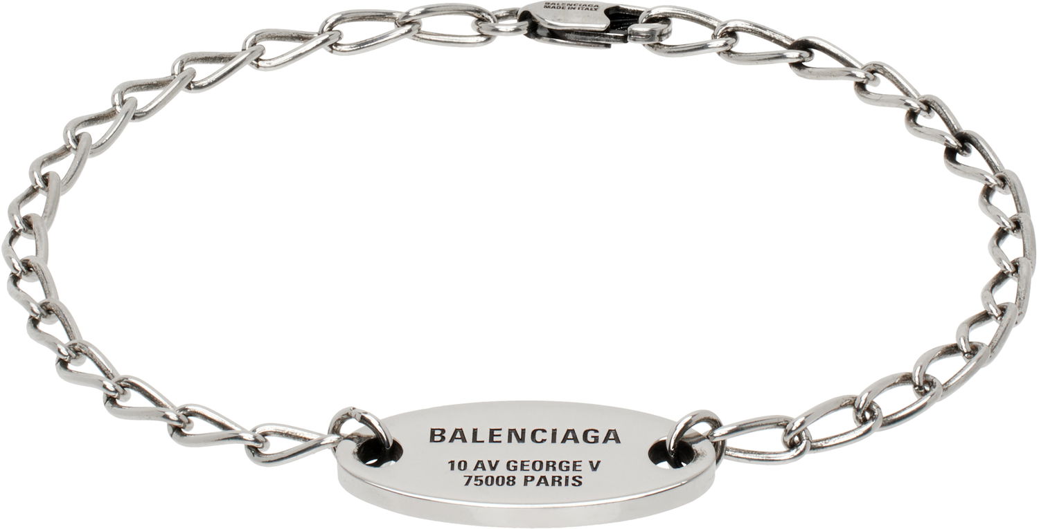 Náramok Balenciaga Balenciaga Everyday Chain Bracelet Metalická | 817679TZ99I, 0