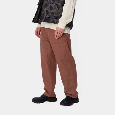 Cargo nohavice Carhartt WIP Double Knee Rinsed Pants Hnedá | I033887_9, 1