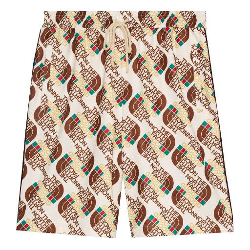 Šortky Gucci Gucci x The North Face Knit Shorts Béžová | 651333-XJDCE-9141, 0