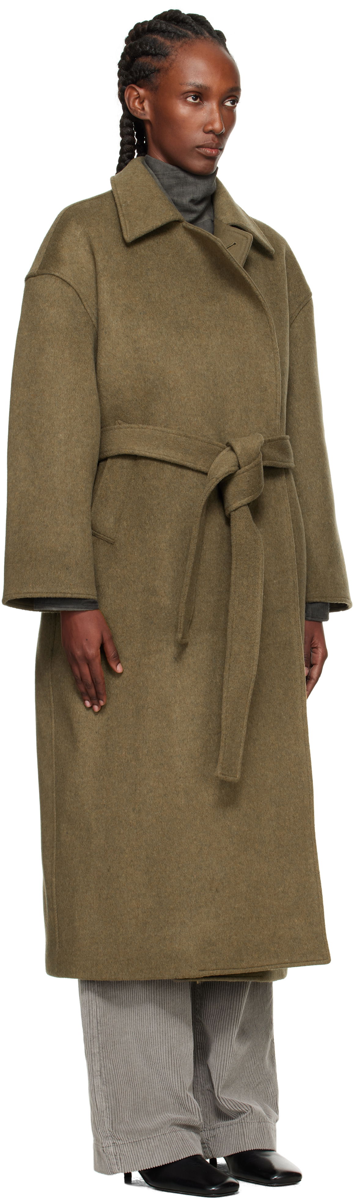 Kabáty OUR LEGACY Our Legacy Court Coat Zelené | W4251CD, 1