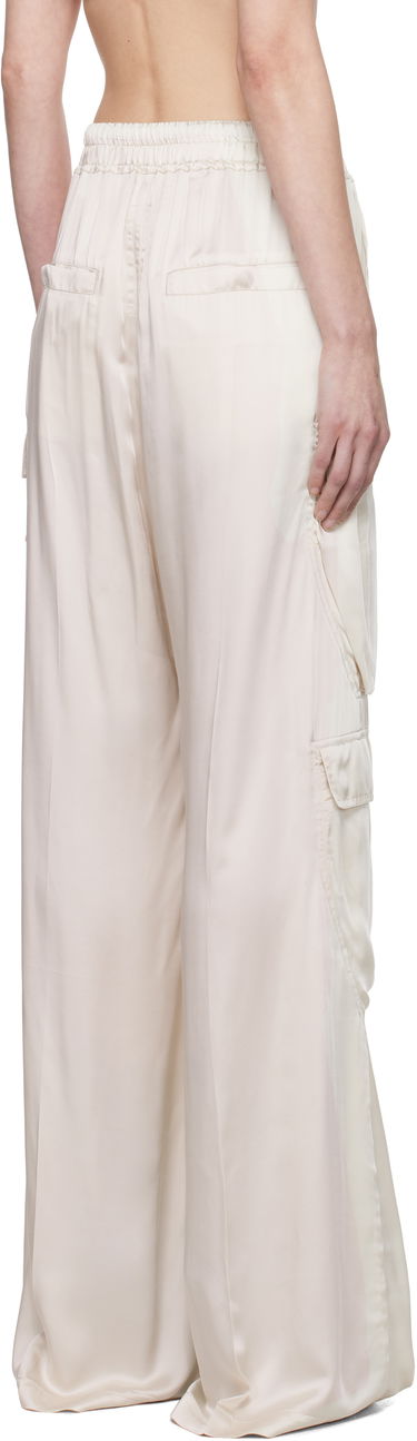 Cargo nohavice Rick Owens Rick Owens Hollywood Cargo Pants Biela | RP01E7327 SCH, 2