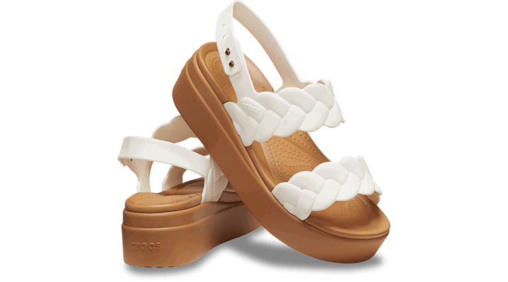 Tenisky a topánky Crocs Brooklyn Woven Low Sandals Biela | 209977-0WV, 1