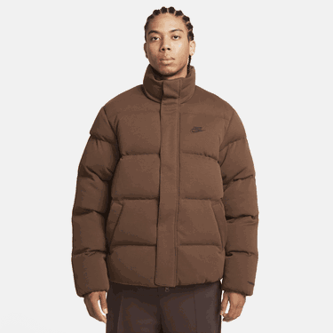 Prešívaná bunda Nike Sportswear Puffer Jacket Hnedá | FB7854-259, 0