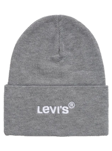 Kulicha Levi's Beanie Šedá | D5548.0005