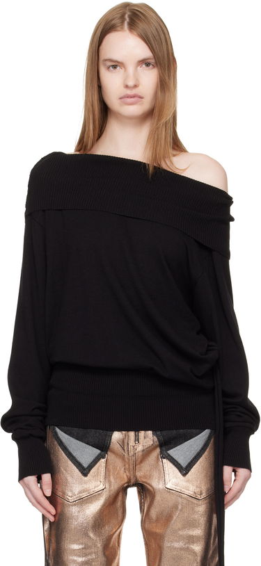 Sveter Ottolinger Ottolinger Upside Down Knit Sweater Čierna | 107-104807-01, 0