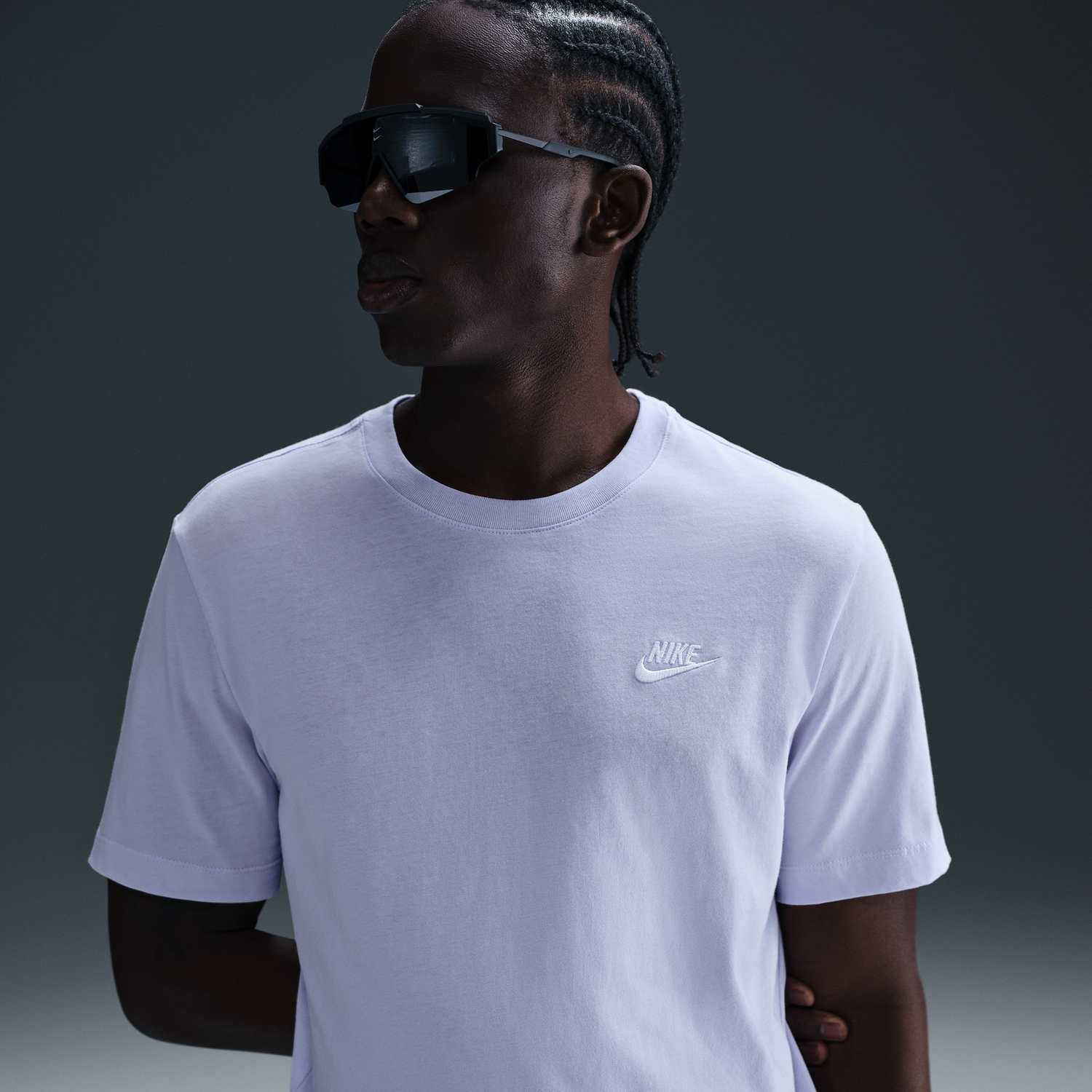 Tričko Nike Sportswear Club T-Shirt Fialová | AR4997-538, 0