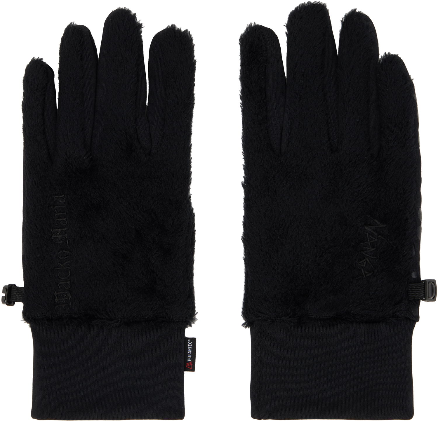 Rukavice WACKO MARIA WACKO MARIA x NANGA Polartec Gloves Čierna | 24FW-WMA-NA02, 0