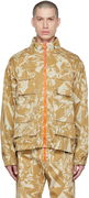 Aries Crinkle Camo Cargo Jacket