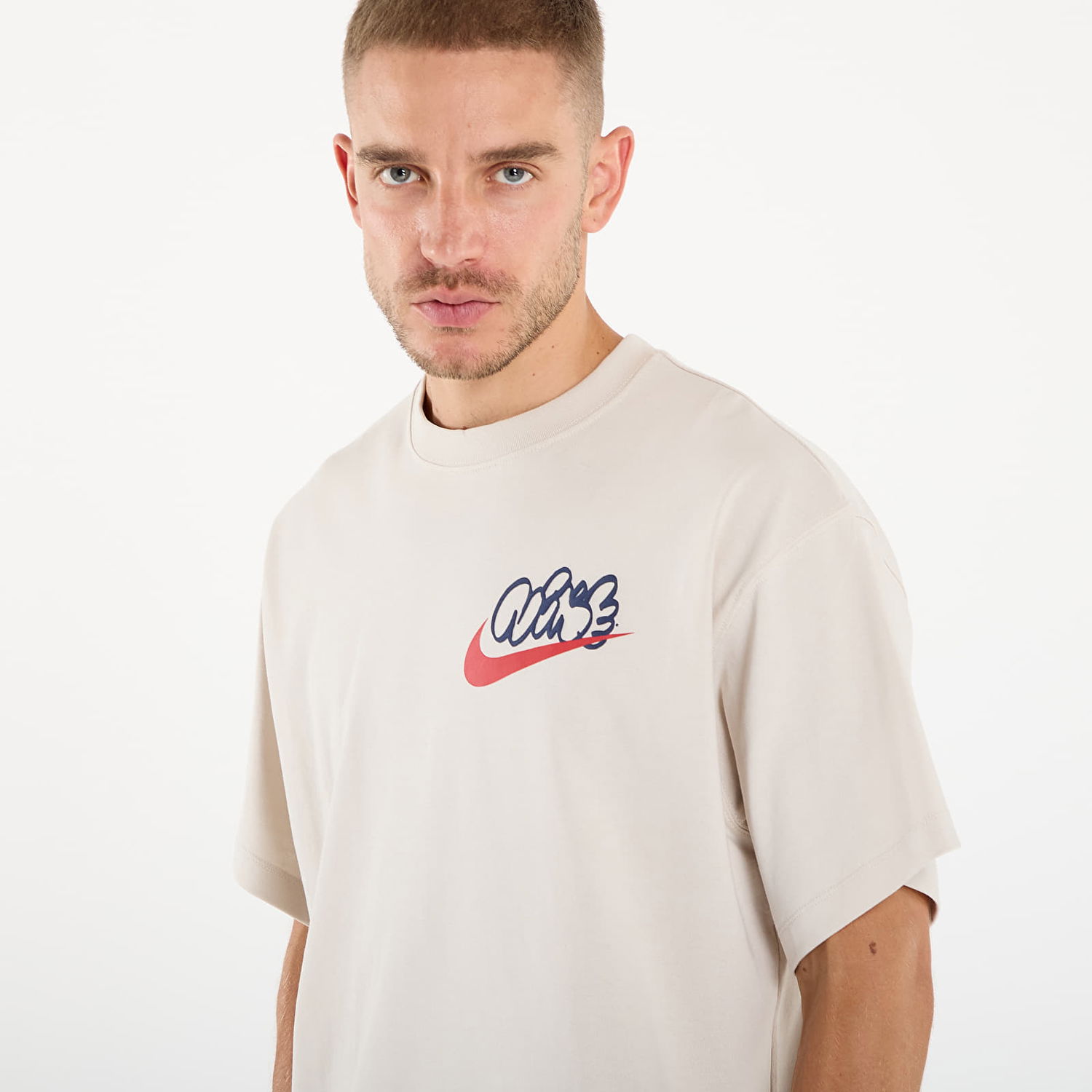 Tričko Nike Nike Solo Swoosh T-Shirt Béžová | IH4294-104, 1