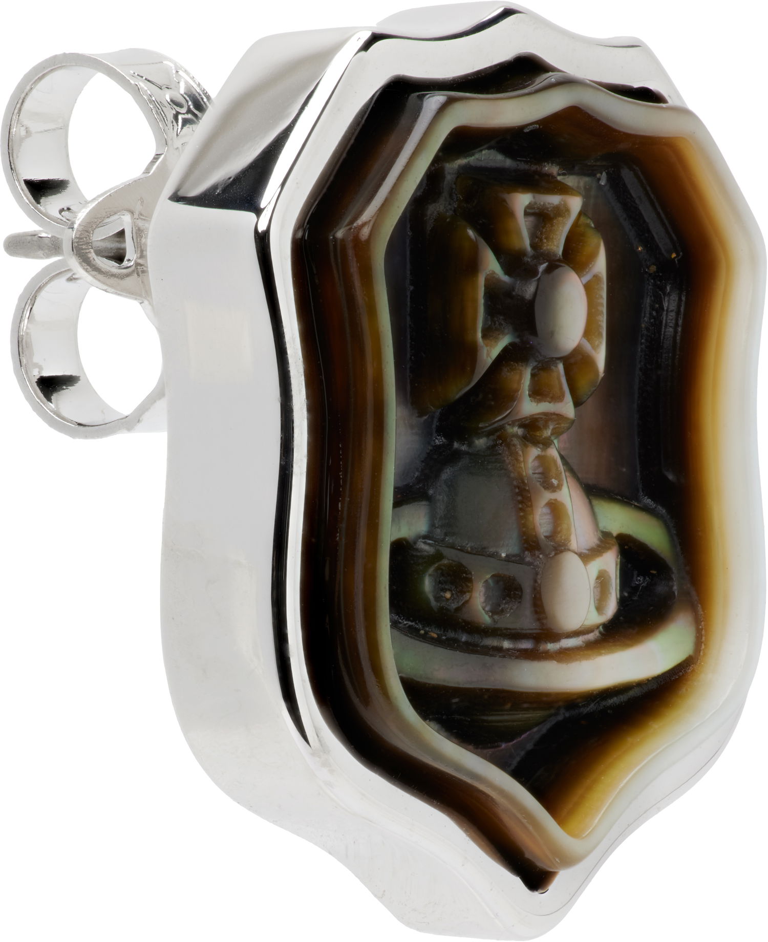 Náušnice Vivienne Westwood Vivienne Westwood Johan Stud Single Earring Rôznofarebný | 6201036X-02P244-, 1