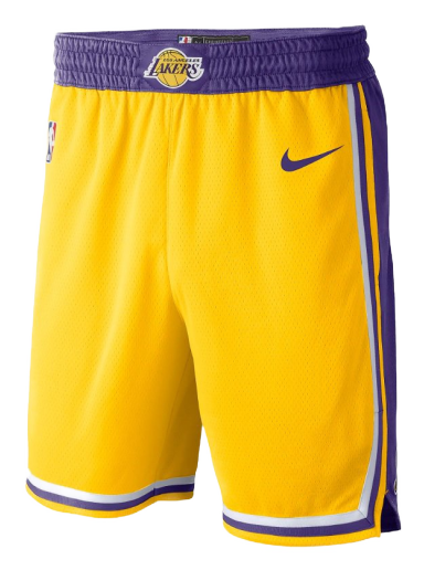 Šortky Nike NBA Los Angeles Lakers Icon Edition Žltá | aj5617-728