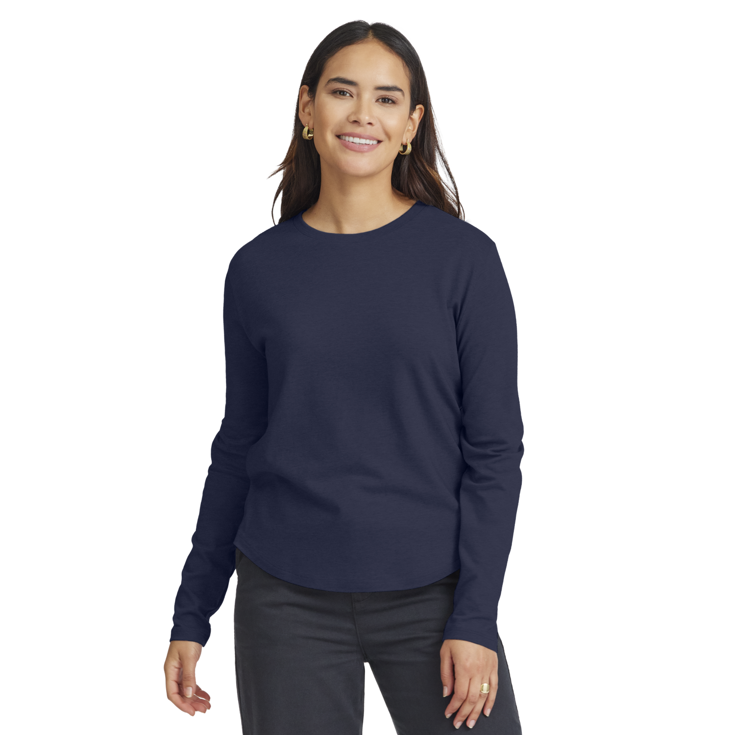 Tričko Allbirds Merino Wool Long Sleeve T-Shirt, Size XS Navy | A12115W, 0