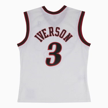 Dres Mitchell & Ness NBA Swingman Jersey Philadelphia 76ers Allen Iverson Biela | SMJYGS18200-P76WHIT00AIV, 2